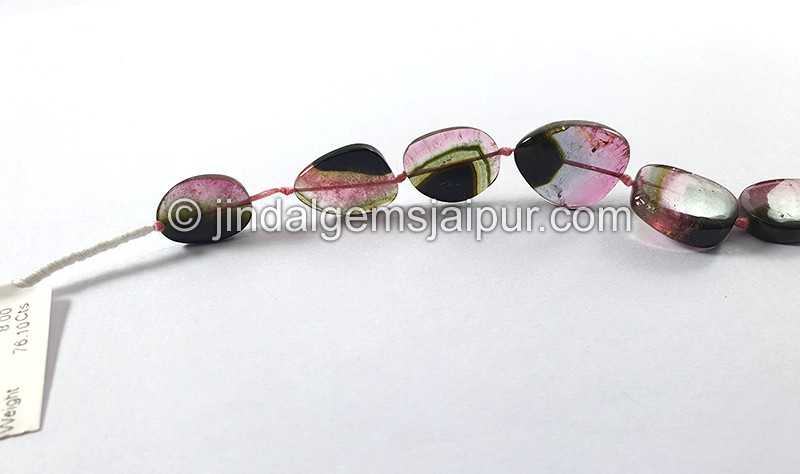 Watermelon Tourmaline Smooth Slices