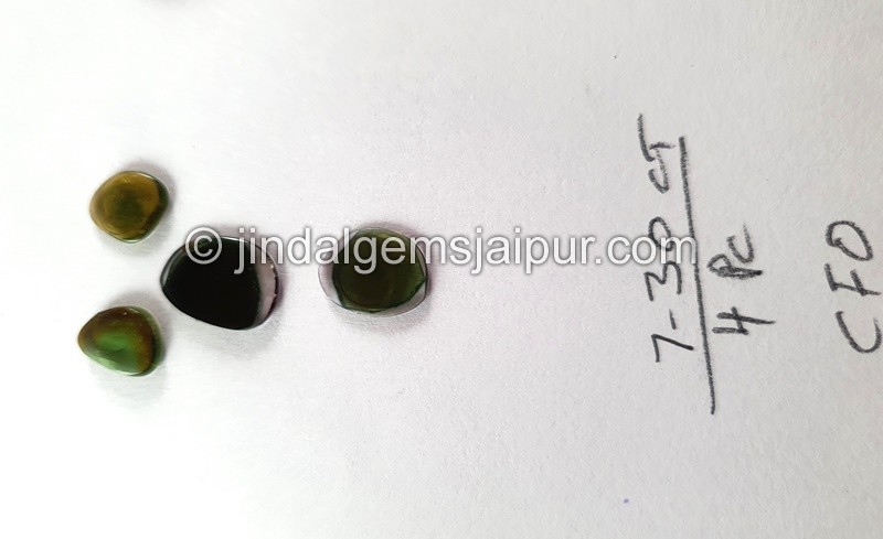 Watermelon Tourmaline Smooth Slices