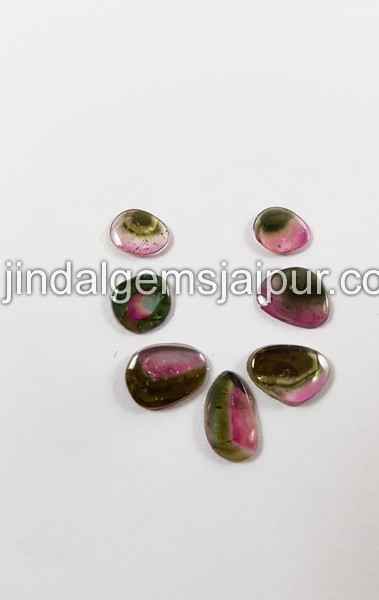 Watermelon Tourmaline Smooth Slices