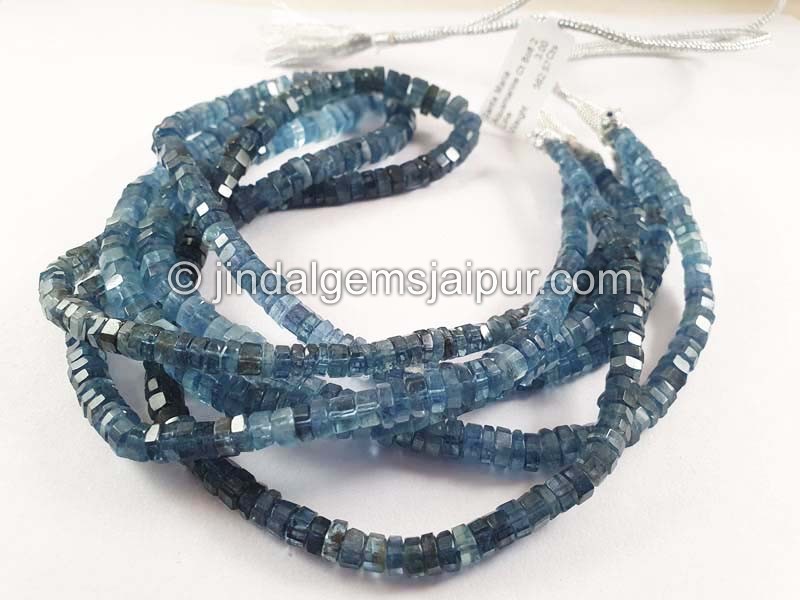 Santa Maria Aquamarine Bolt Shape Beads
