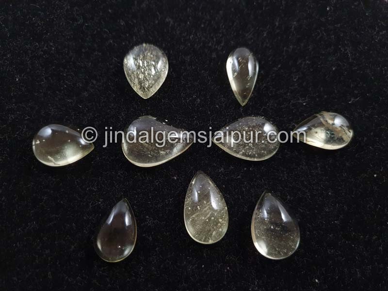 Lybian Desert Glass Smooth Cabochons -- LYGLS17