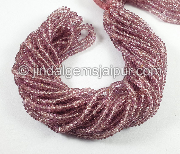 Malaya Or Dragon Garnet Smooth Roundelle Shape Beads