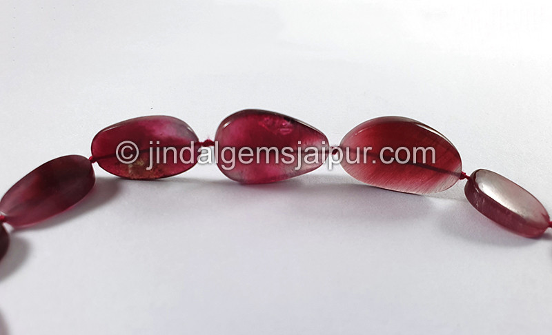Pink Watermelon Tourmaline Smooth Slices
