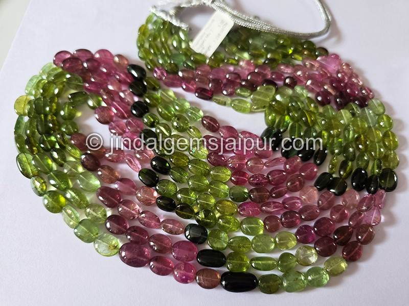 Tourmaline Smooth Nuggets Mix Beads