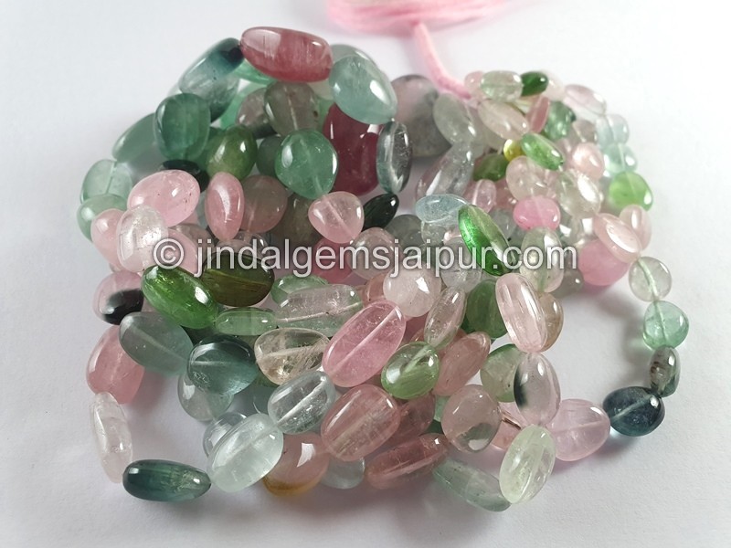 Afghan Tourmaline Smooth Nuggets Beads