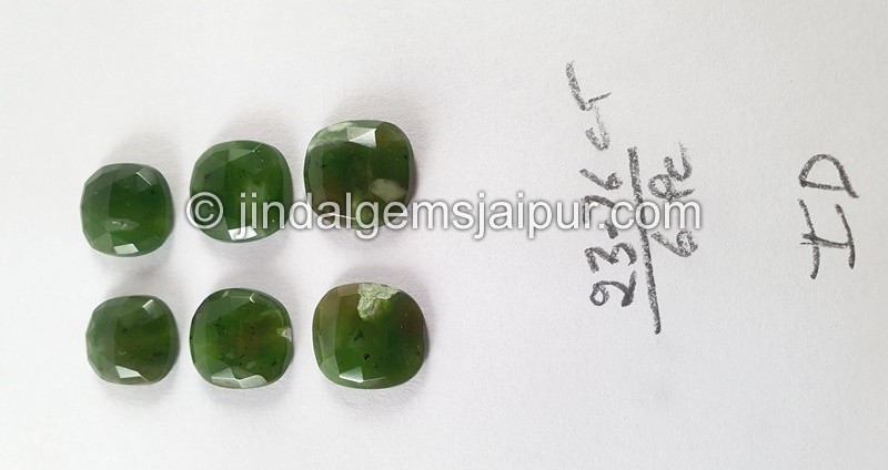 Chrome Chalcedony Rose Cut Slices