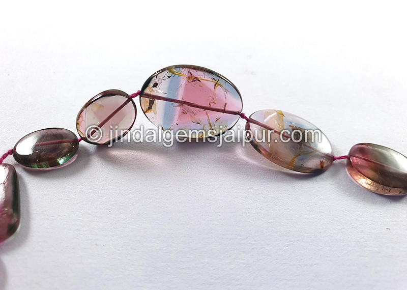 Watermelon Tourmaline Smooth Slices