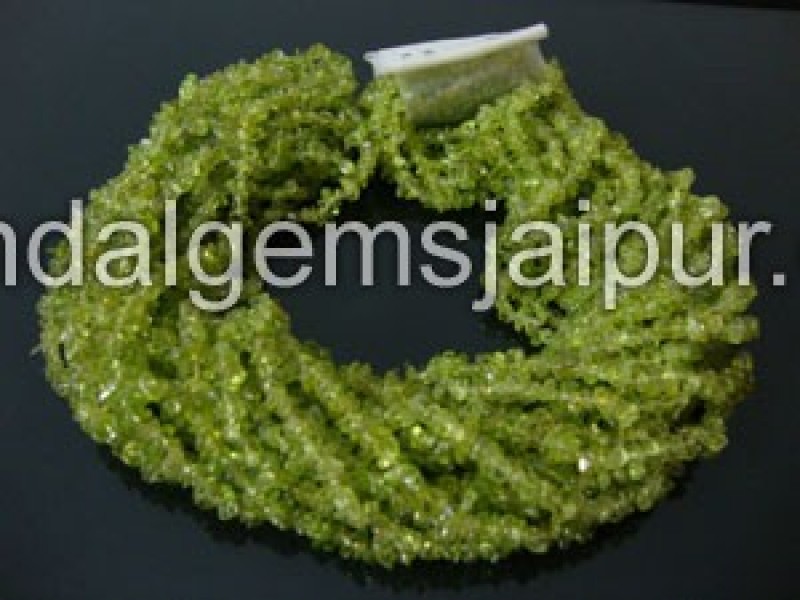 Peridot Chips Shape Beads