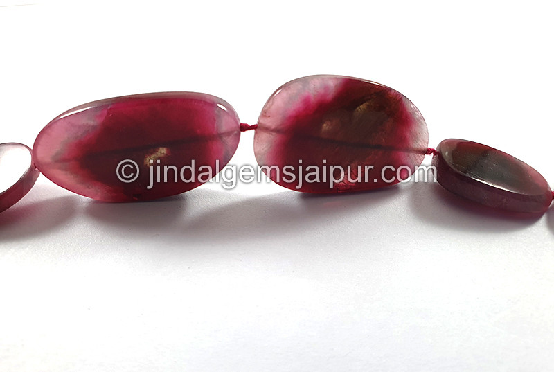 Pink Watermelon Tourmaline Smooth Slices
