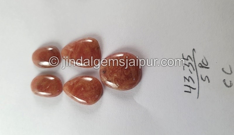 Rhodochrosite Smooth Cabs Cabochon  -- CTRHDC2