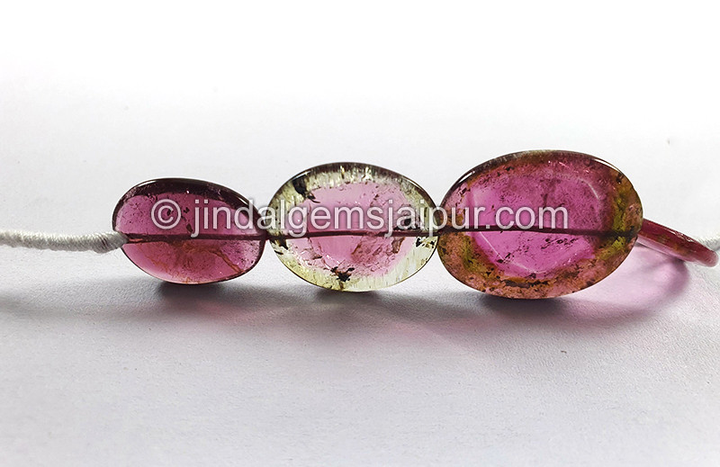 Watermelon Tourmaline Smooth Slices