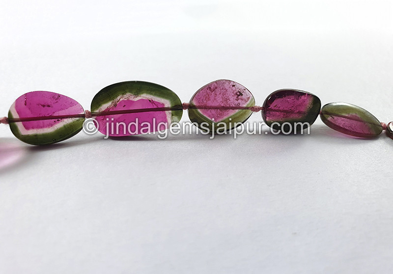 Watermelon Tourmaline Smooth Slices